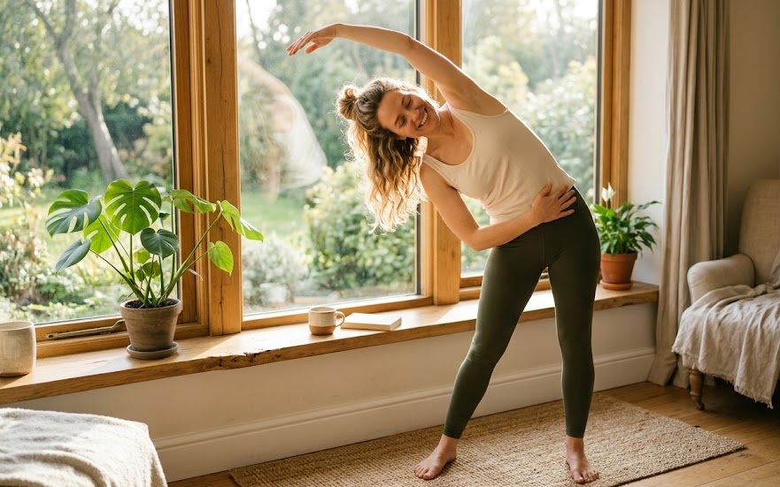 Lagane jutarnje vježbe u prirodi